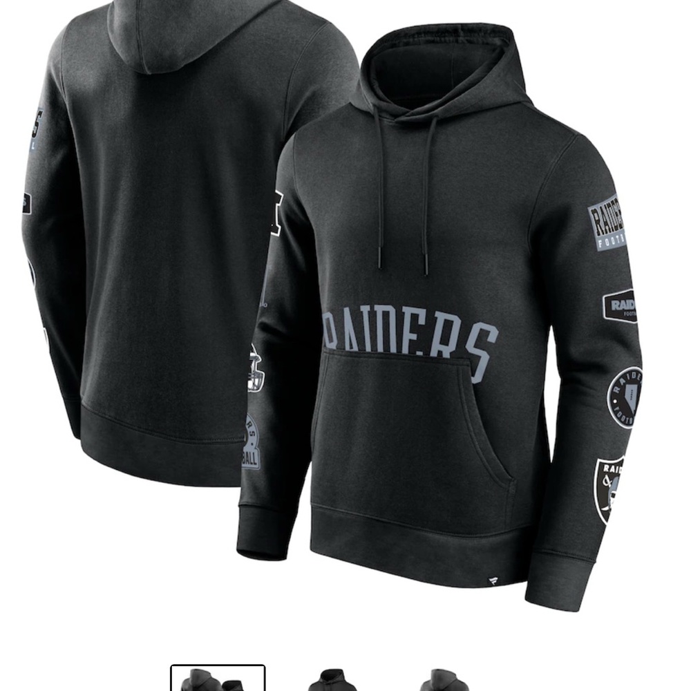 Men's Black Las Vegas Raiders “Wild Winnders” Hoodie